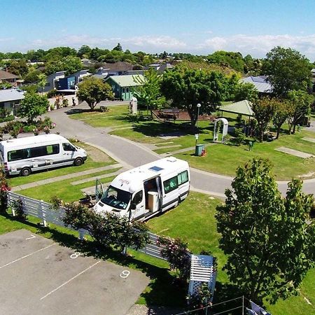 Amber Kiwi Holiday Park & Motels كريستتشيرش المظهر الخارجي الصورة