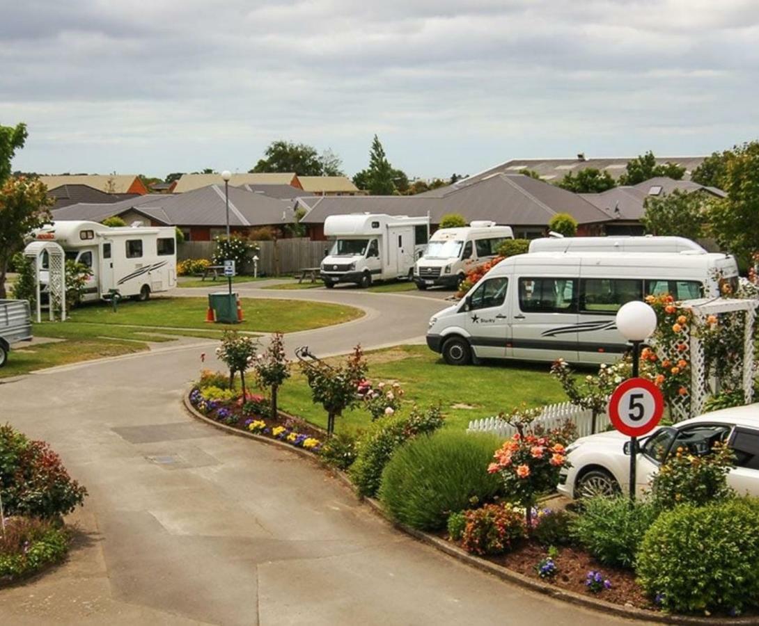 Amber Kiwi Holiday Park & Motels كريستتشيرش المظهر الخارجي الصورة