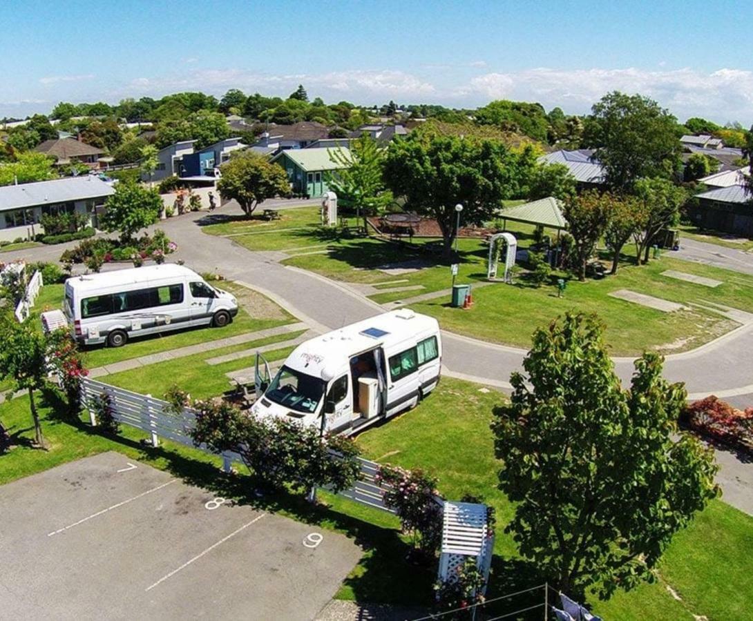 Amber Kiwi Holiday Park & Motels كريستتشيرش المظهر الخارجي الصورة