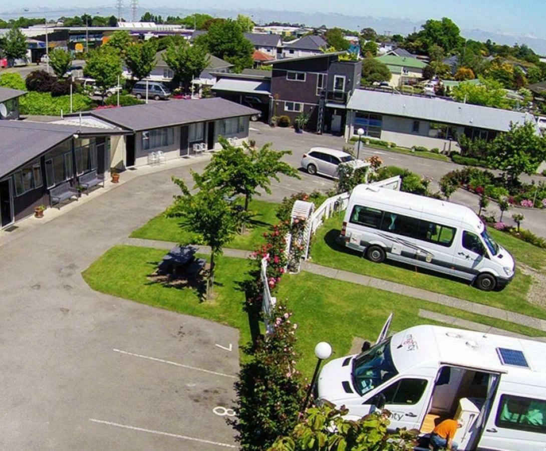Amber Kiwi Holiday Park & Motels كريستتشيرش المظهر الخارجي الصورة